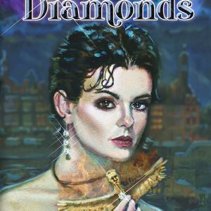 book cover burning diamonds by c. quinn demar