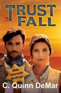 trust fall book cover by c. quinn demar