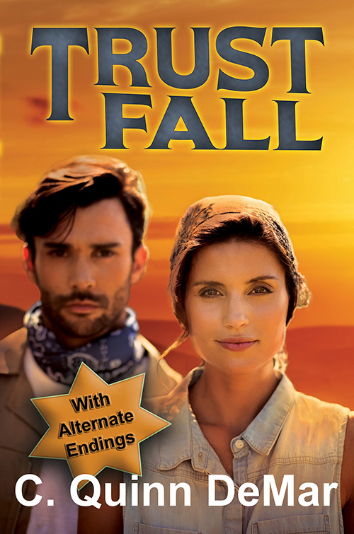 trust fall book cover by c. quinn demar